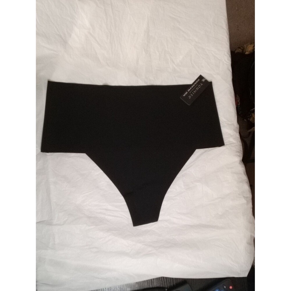 Youmita 2XL Black Shape wear  Thong NWT
